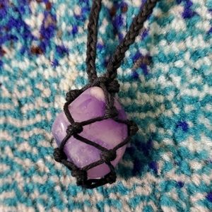 Amethyst Necklace / anxiety